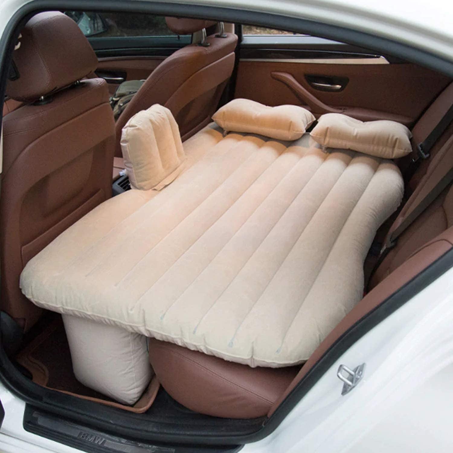 8043 Car Inflatable Bed with 2 Pillows & Air Pump (Portable) For Travel, Camping, Vacation | Polyester Inflatable Travel Car Bed Air Sofa with Two Inflatable Pillow and Air Pump for Car Back Seat, Air Pump Random Colour 8043 Car Inflatable Bed with 2 Pillows & Air Pump (Portable) For Travel, Camping, Vacation | Polyester Inflatable Travel Car Bed Air Sofa with Two Inflatable Pillow and Air Pump for Car Back Seat, Air Pump Random Colour